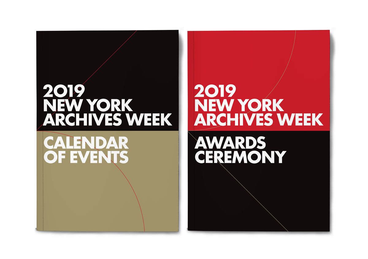 Archivists Round Table of Metropolitan New York<br>Graphic Identity Refresh; Collateral Design