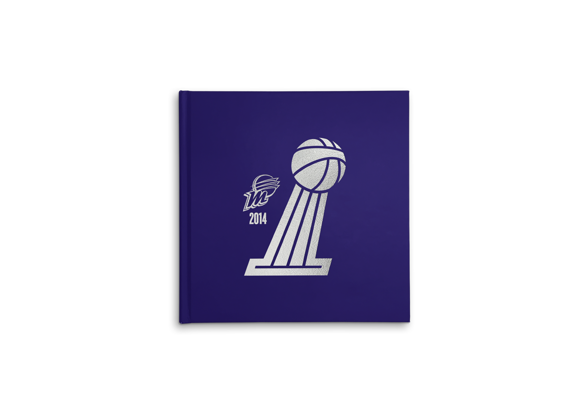 WNBA 2014 CHAMPS BOOK<br><br>The Phoenix Mercury marked my last book, and I am so glad I got to create this for a team boasting the GOAT of the women’s game, Diana Taurasi.